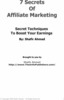 Thumbnail 7 Secrets Of Affiliate Marketing + special ebook gift Thumbnail 7 Secrets Of Affiliate Marketing + special ebook gift