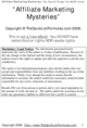 Thumbnail Affiliate Marketing Mysteries Thumbnail Affiliate Marketing Mysteries