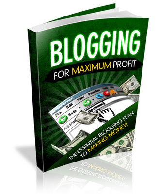 Product picture Blogging For Maximum Profit - Brenden OHara