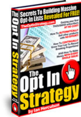 Product picture The Opt In Strategy - Ian Herculson