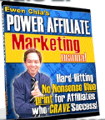 Product picture Power Affiliate Marketing Manual - Ewen Chia