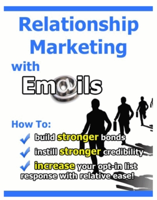 Product picture Relationship Marketing with E-mails + Special Related eBook 