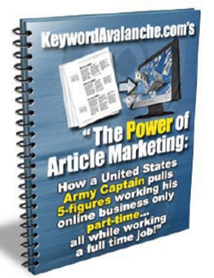 Product picture The Power of Article Marketing